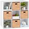 Best Choice Products 9-Cube Bookshelf, 11in Display Storage Compartment Organizer w/ 3 Removable Back Panels